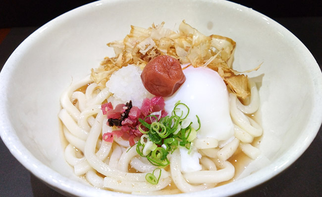 梅かつおぶっかけうどん/そば